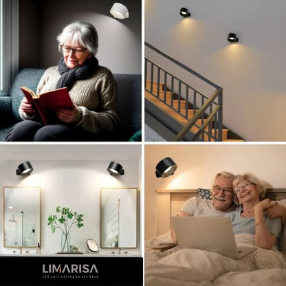 Julia | Draadloze LED Wandlamp