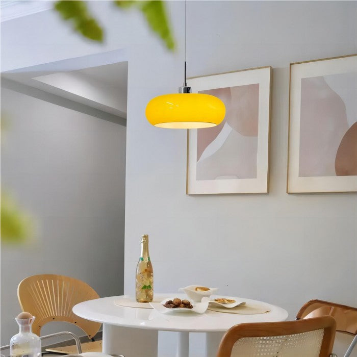 Hilda | Bauhaus Retro Glazen Hanglamp