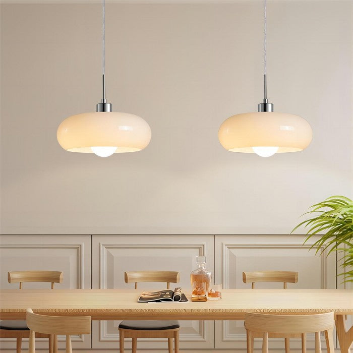 Hilda | Bauhaus Retro Glazen Hanglamp